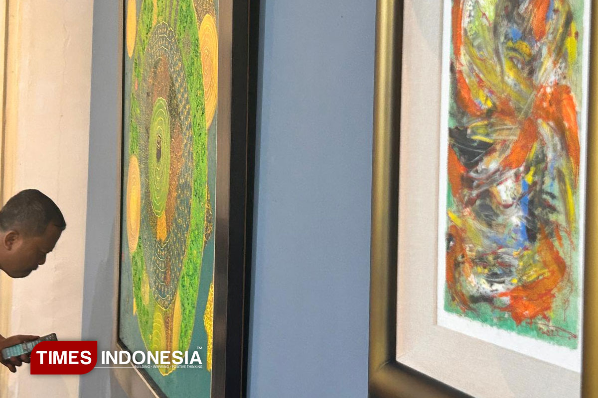 Displai Pameran Lukisan Mangsa Kalasubo Tak Sembarangan, Usung Filosofi Tingkat Tinggi