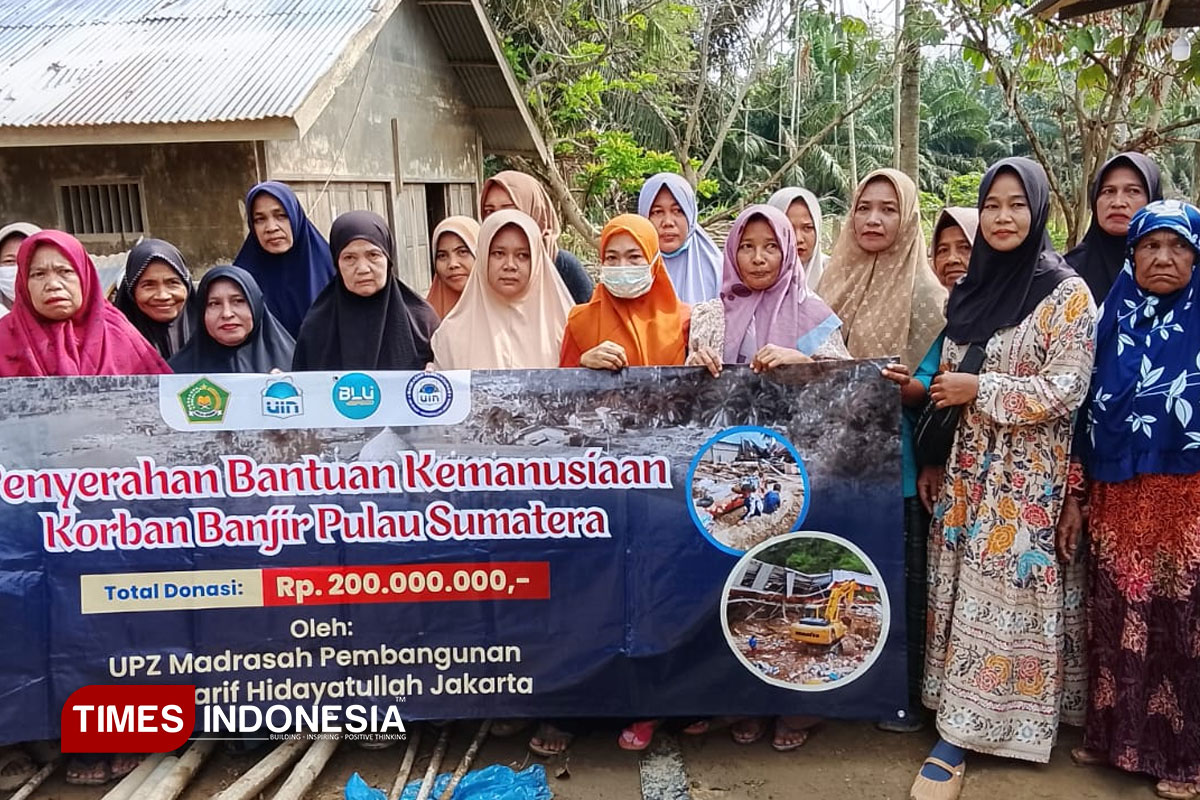 Civitas Akademika UIN Syarif Hidayatullah Salurkan Harapan untuk Korban Banjir Aceh