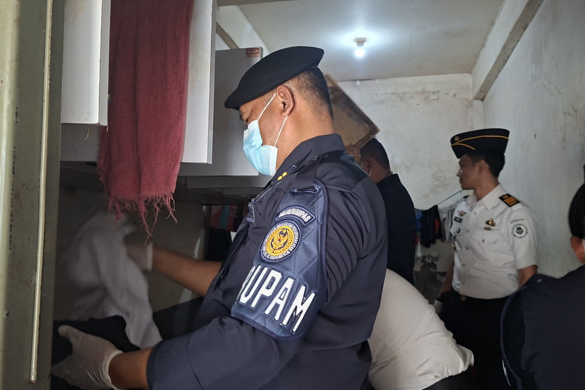 Komitmen Zero Halinar, Lapas Sumedang Gelar Lagi Penggeledahan Insidentil ke Kamar WBP