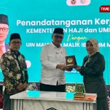 UIN Maliki Malang - Kemenhaj Teken MoU, Perkuat Kedokteran Haji