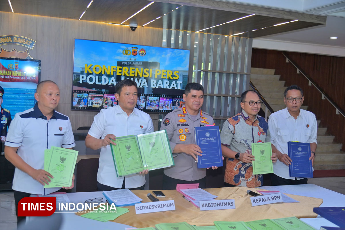 Ini Modus Tersangka Pemalsu Sertifikat Tanah di Cianjur, Gunakan Dua KTP dengan NIK Sama