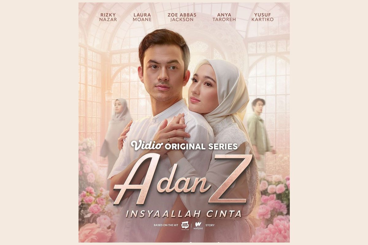 Cinta dan Religi, Rizky Nazar Dipasangkan Laura Moane di Serial 'A dan Z InsyaAllah Cinta'
