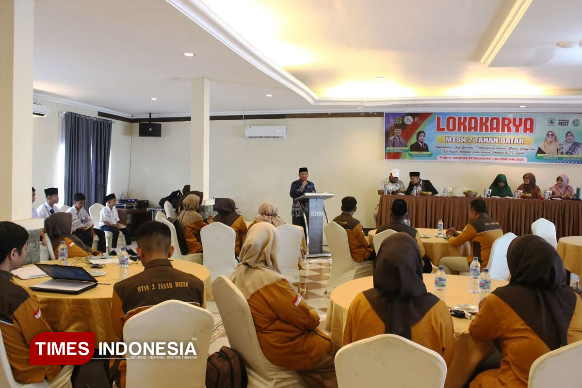 Kemenag Tanah Datar Dorong Transformasi Digital dan Moderasi Beragama melalui Lokakarya MTsN 2