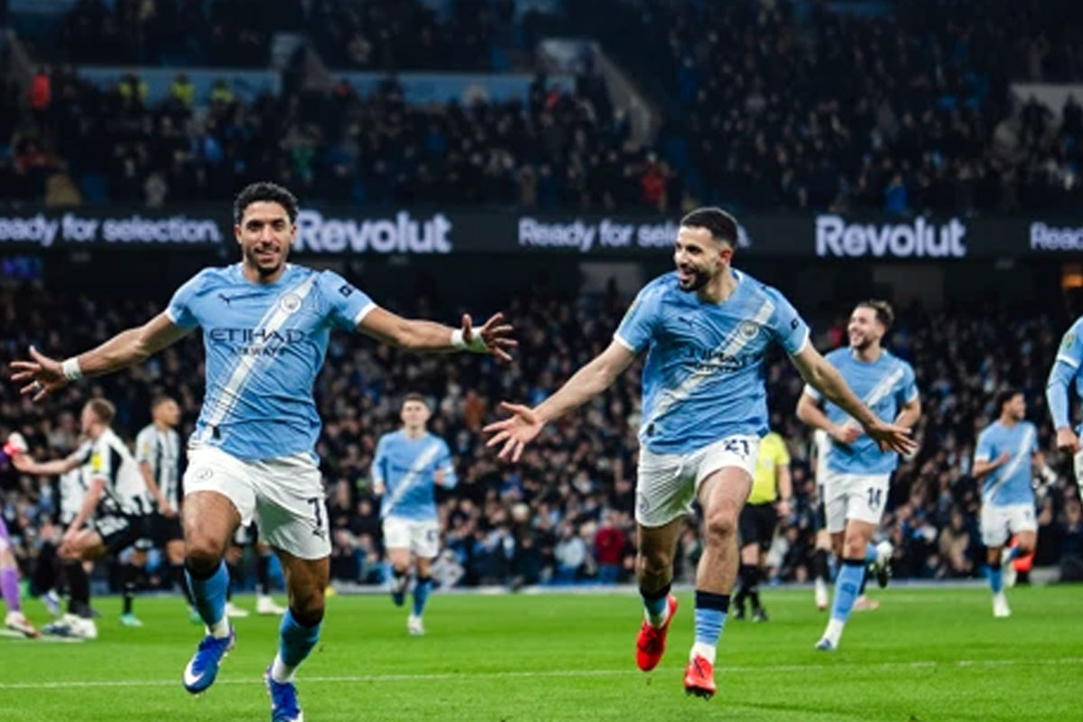 Kalahkan Newcaatle, Man City Tantang Arsenal di Final Piala Liga