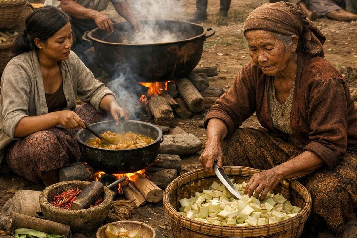 Ares: Indonesia’s Banana Stem Dish Born from Survival