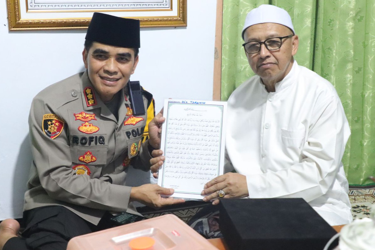 Jelang Ramadan, Kapolresta Banyuwangi Rangkul Ulama untuk Jaga Kondusivitas Daerah