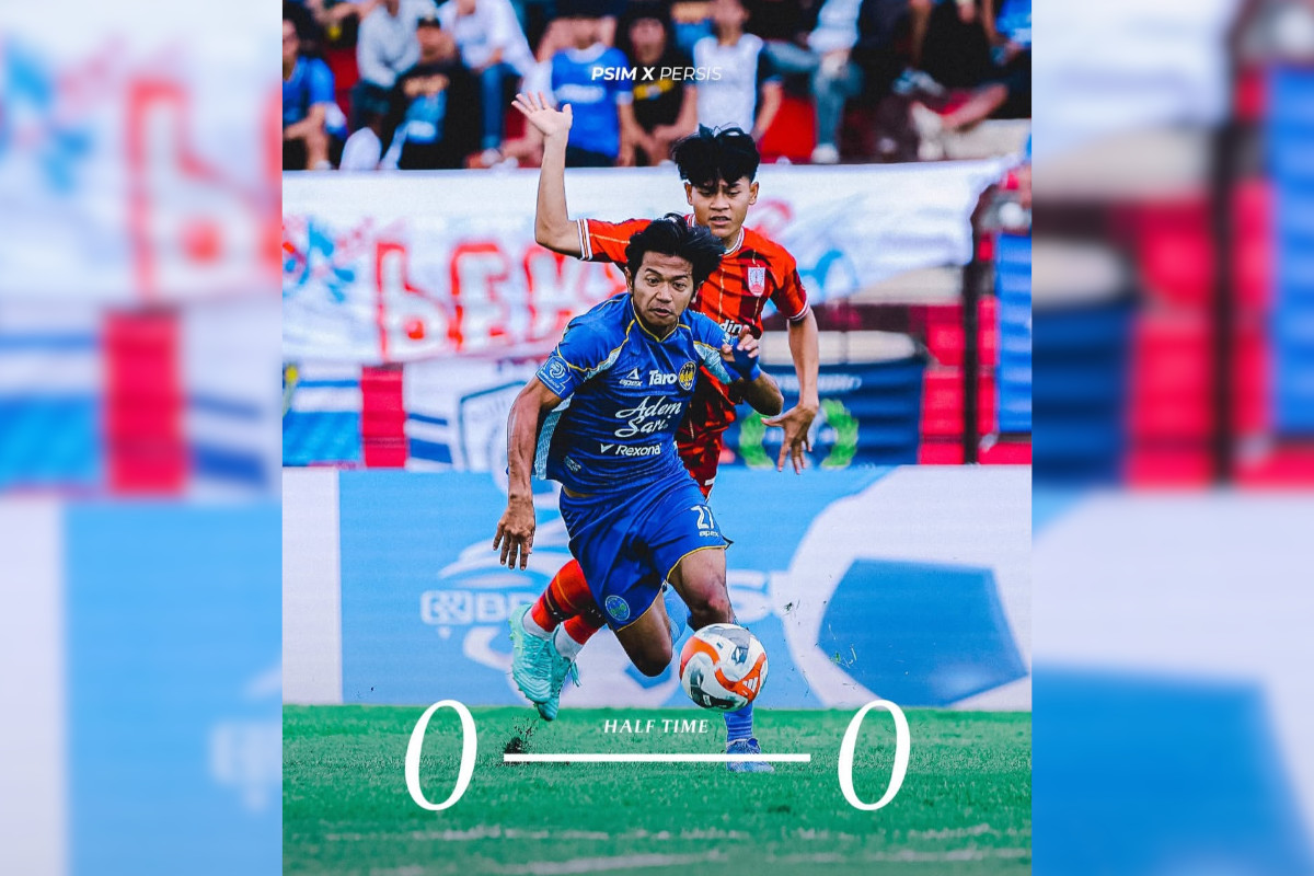 Babak Pertama PSIM Yogyakarta vs Persis Solo Tanpa Gol, Laskar Mataram Mendominasi
