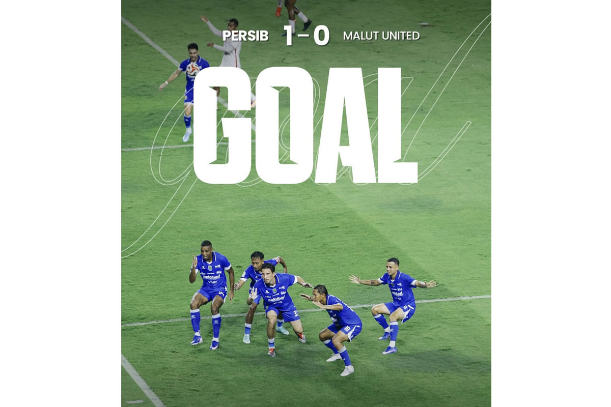 Babak Pertama, Eksekusi Penalti Thom Haye Bawa Persib Bandung Ungguli Malut United