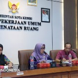 Pemkot Kediri Tegaskan Komitmen Tuntaskan Pembangunan RTH Alun-Alun