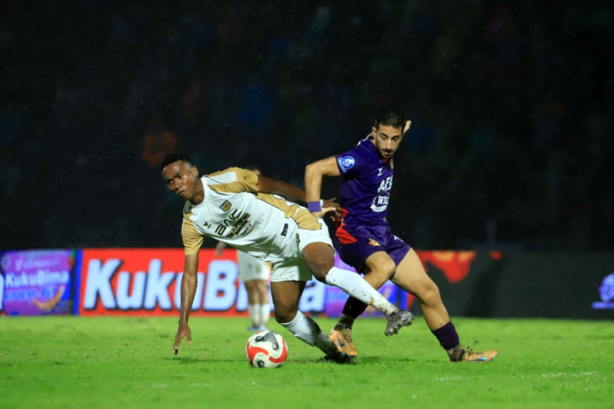 Bungkam Dewa United 2-1, Persik Kediri Amankan 3 Poin di Stadion Brawijaya