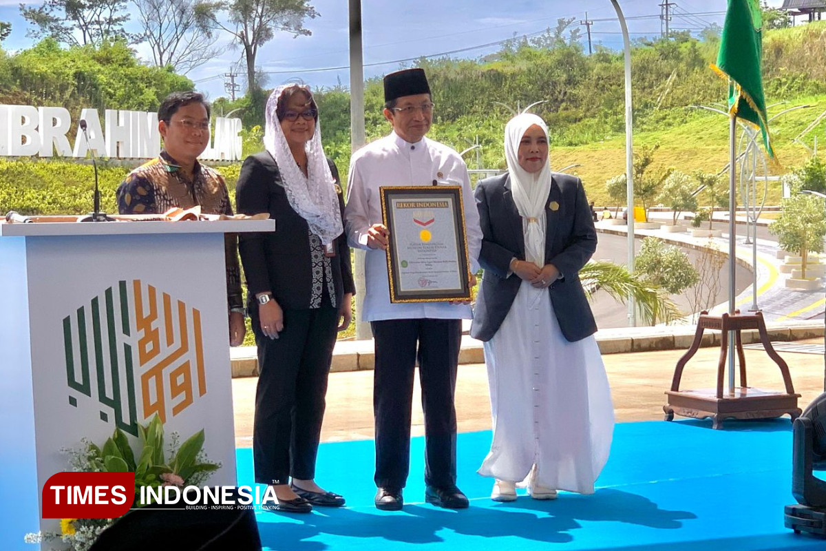 Desain Kampus Bentuk Lafaz Bismillah, UIN Malang Raih Rekor MURI
