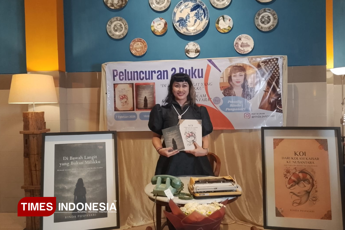 Memoar dan Koi, Rinda Puspasari Menyatukan Refleksi Diri dan Ilmu dalam Dua Buku