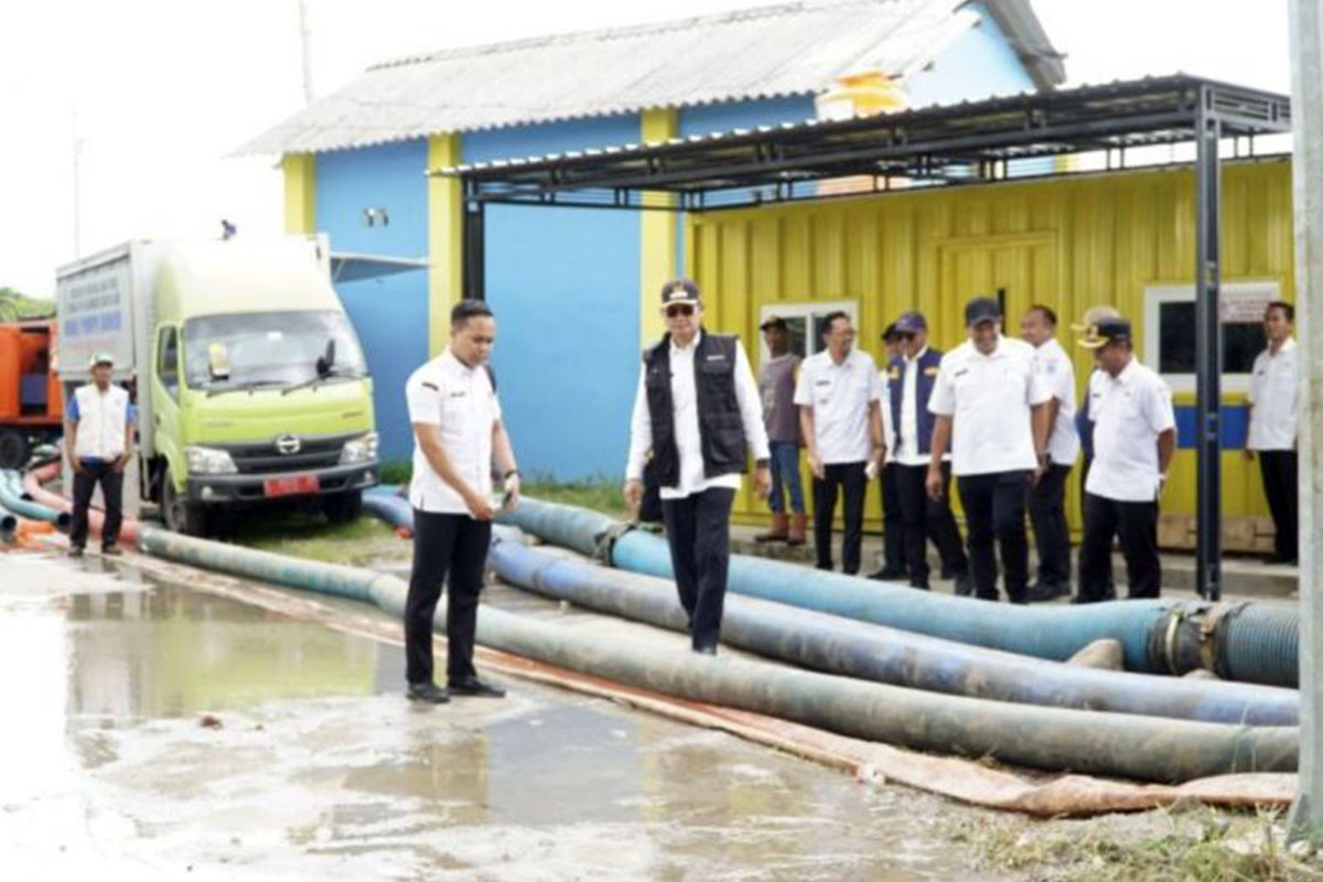 Banjir Bengawan Jero: Pemkab Lamongan Operasikan 15 Pompa Air