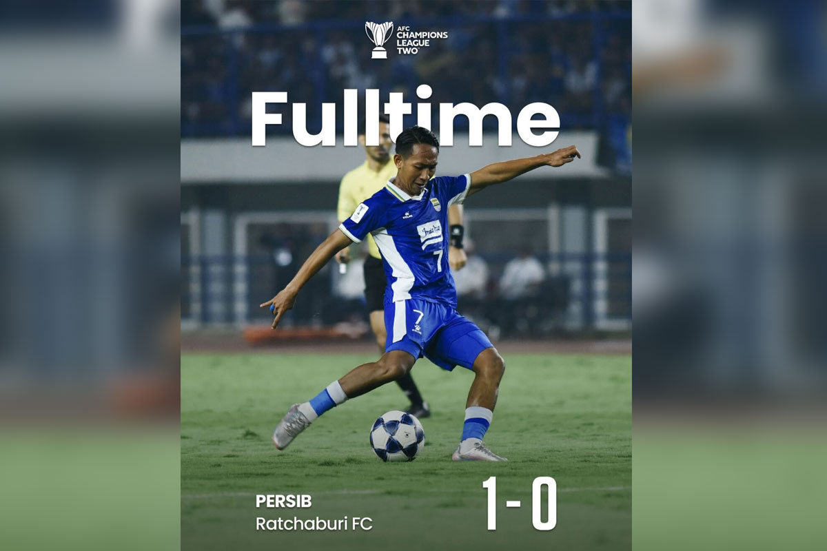 Meski Bungkam Ratchaburi FC, Persib Bandung Gagal Melaju di Piala AFC