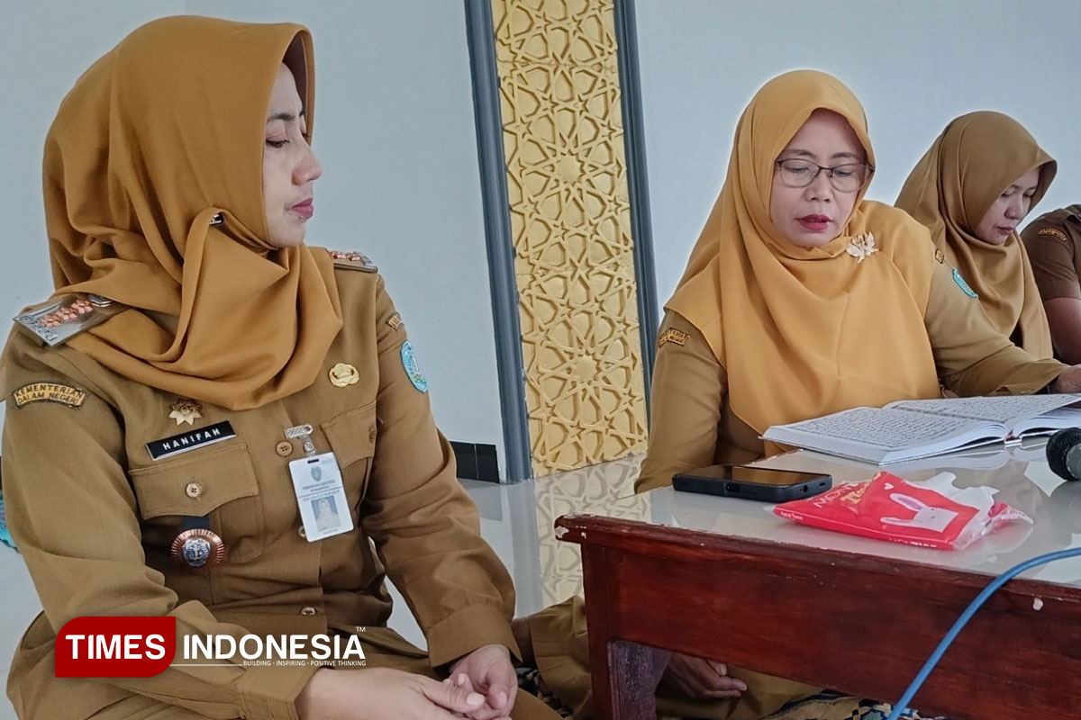 Semangat Religi di Kantor Kecamatan Babadan Ponorogo, Tadarus Bersama Selama Ramadan