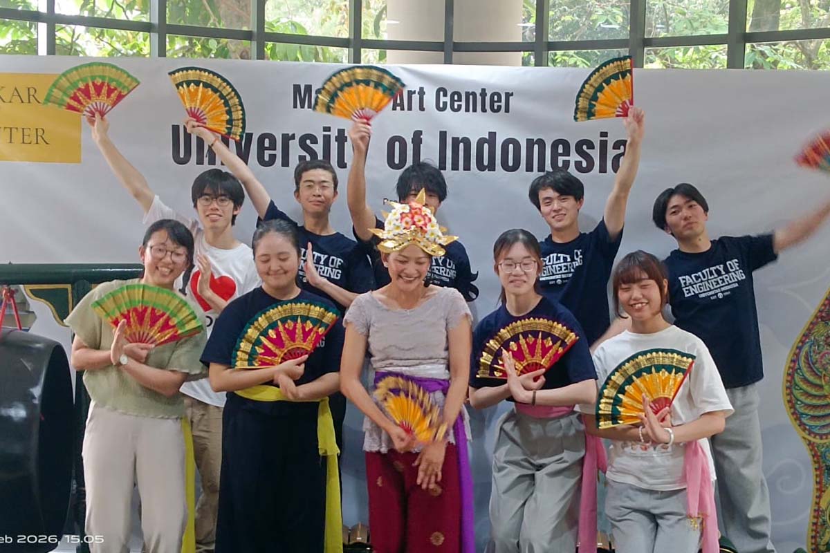 Kolaborasi UI dan Tokyo University of Agriculture and Technology Perkenalkan Budaya Nusantara