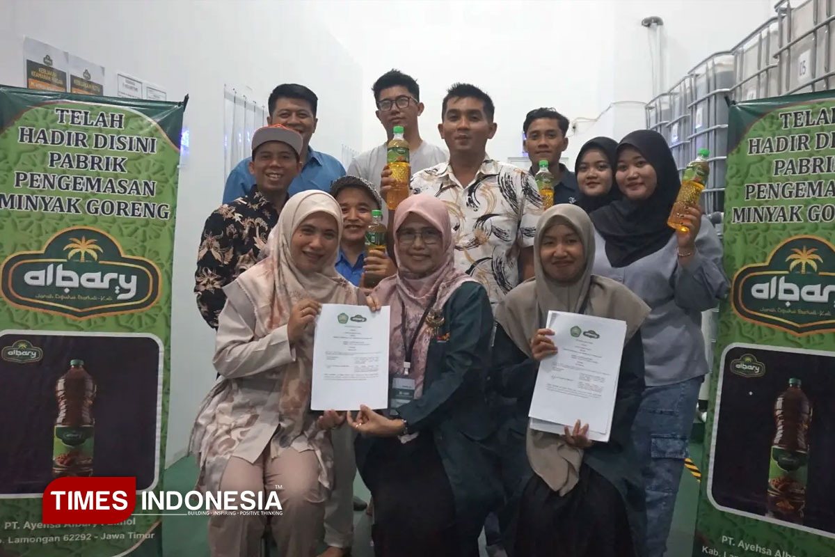 PT Ayehsa Albary Palmol Resmi Memperoleh Sertifikat Halal dari BPJPH