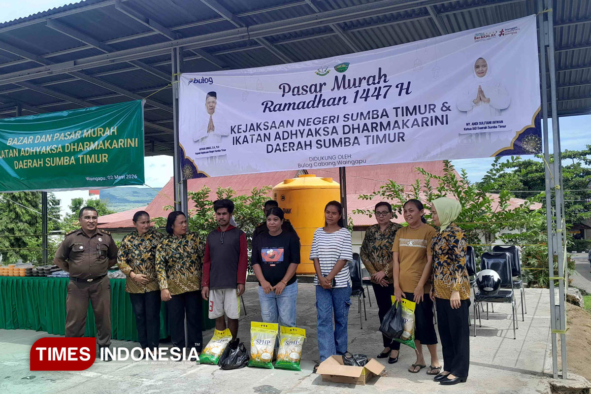 Gelar Pasar Murah, Upaya Kejari Sumba Timur Tekan Harga Pangan saat Ramadan