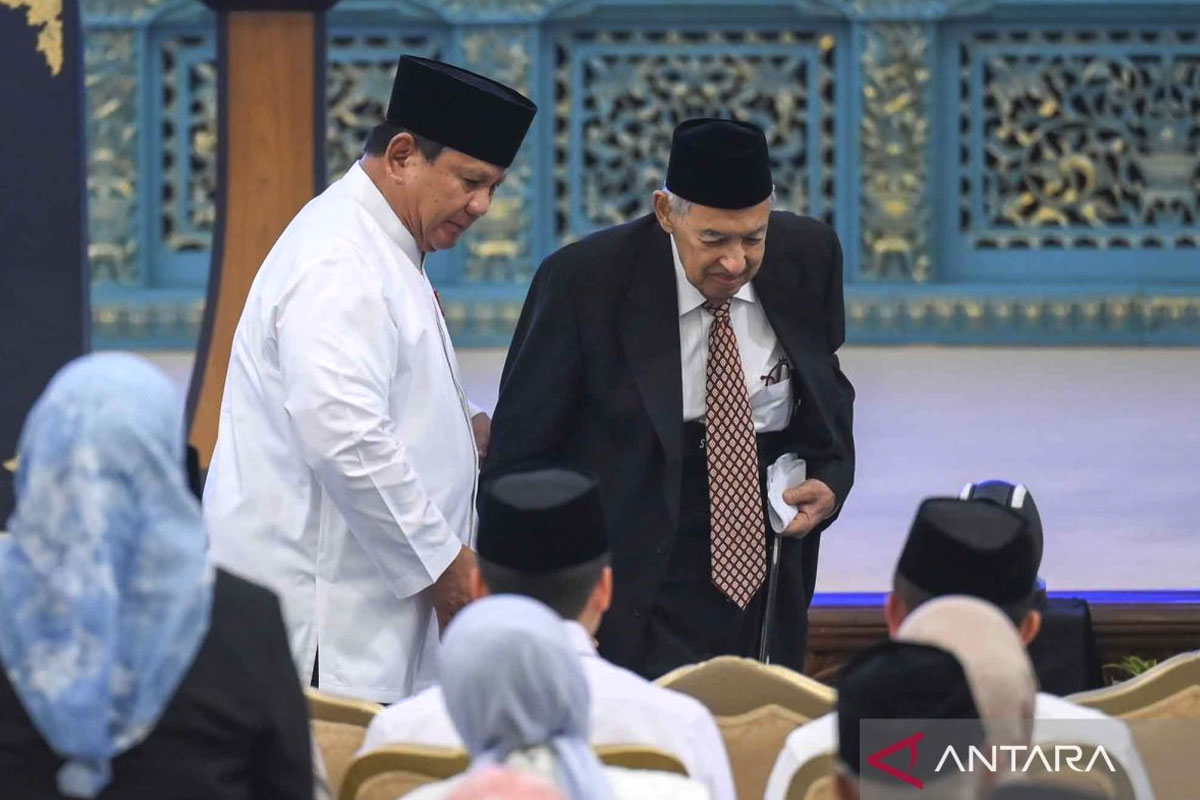 Prof Quraish Shihab Ungkap Hakikat Kekuasaan di Depan Prabowo Subianto
