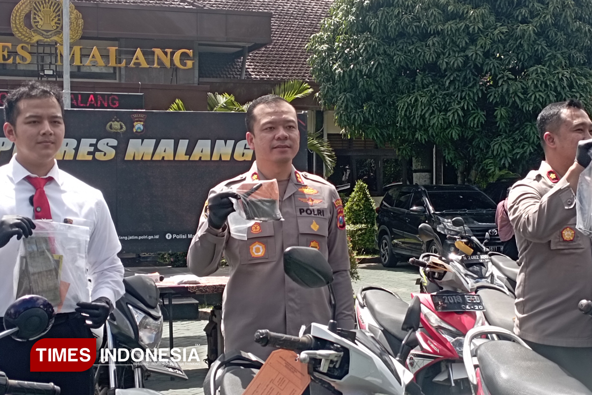 Polres Malang Tuntaskan 26 Kasus Curanmor: Bekuk 14 Tersangka, Sebagian Residivis
